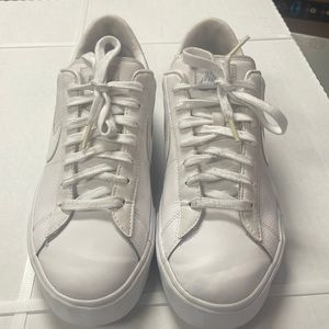 White Nike sneakers